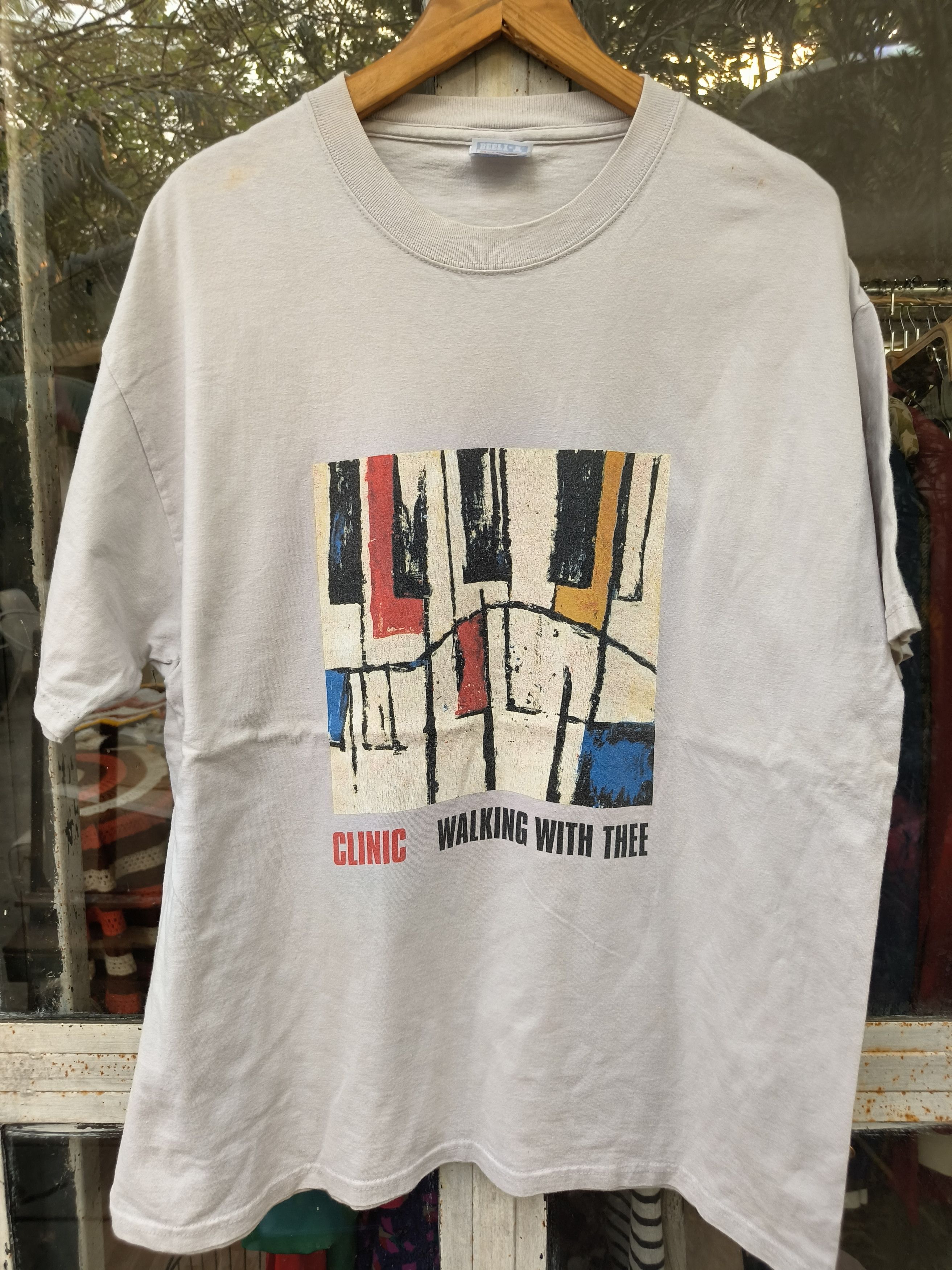 Band Tees Vintage Clinic "Walking with thee" shirt Size US XL / EU 56 / 4 - 2 Thumbnail