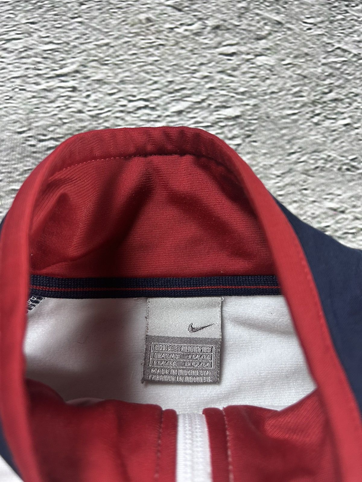 Nike × Vintage Nike Cortez track jacket zip sweatshirt vintage 2000s white Size US L / EU 52-54 / 3 - 5 Thumbnail