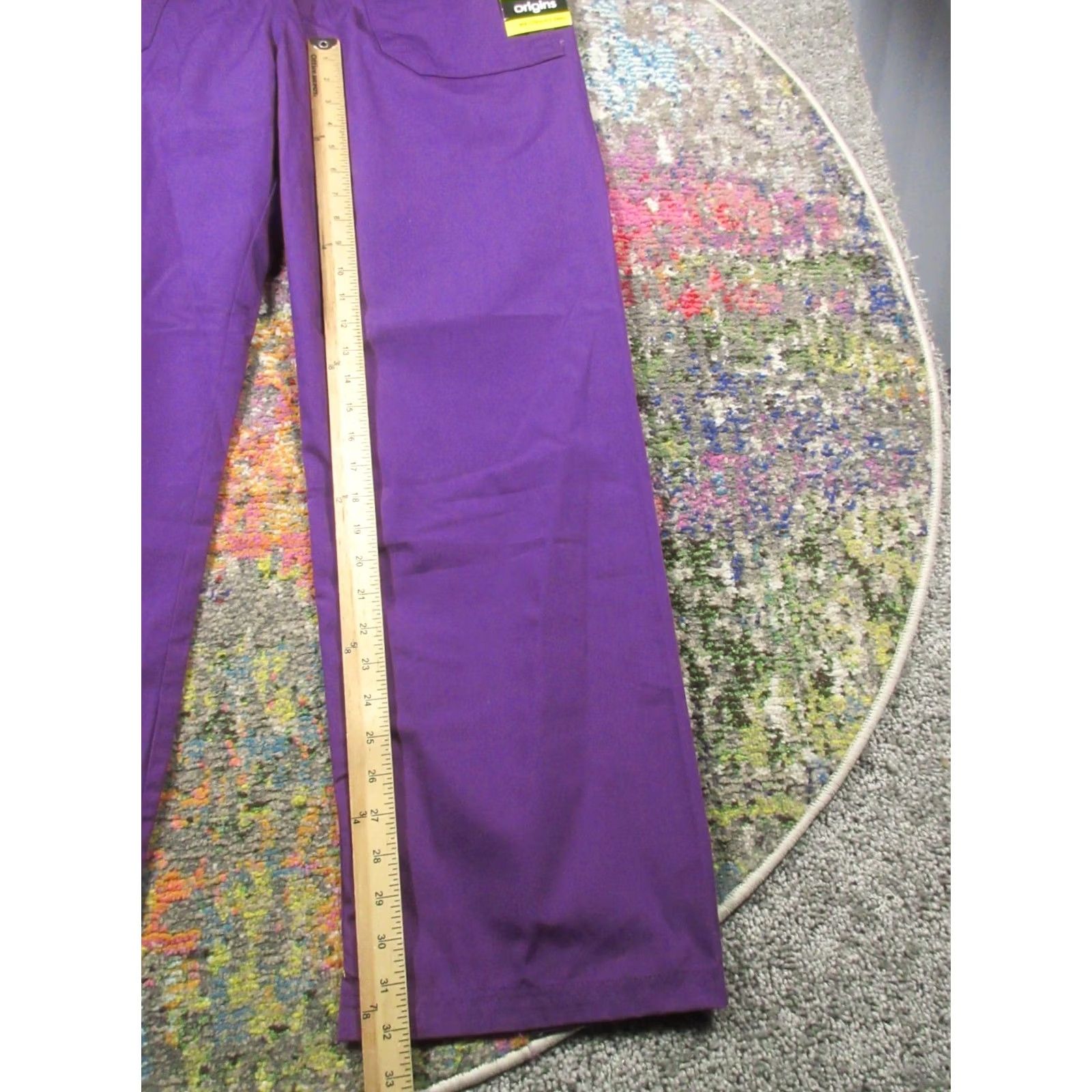 Vintage WonderWink Scrub Pants Adult Mens XL Eggplant 32 Inseam NEW NWT Size US 36 / EU 52 - 6 Thumbnail