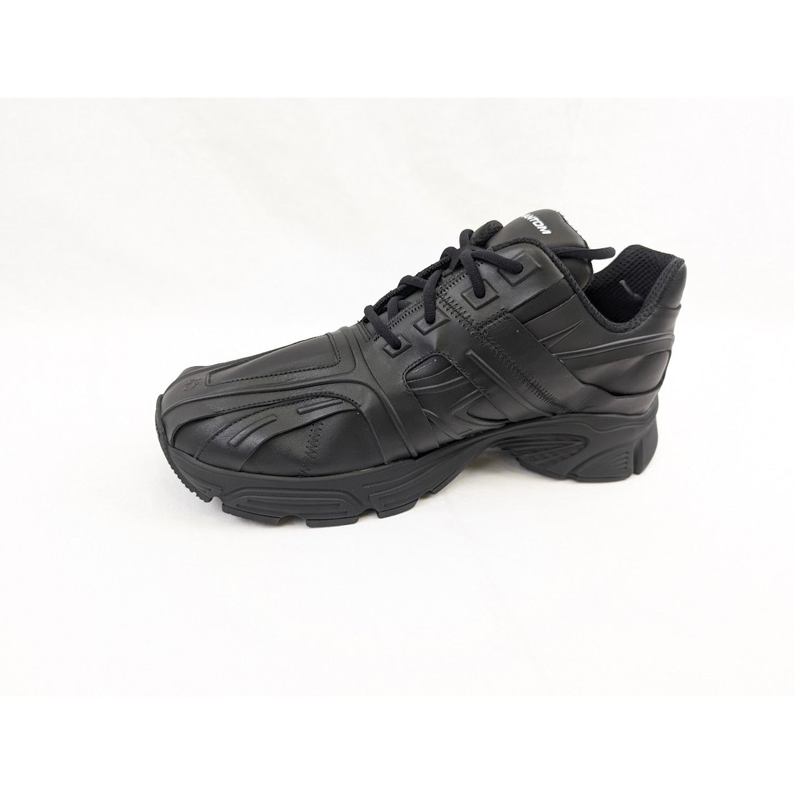 Balenciaga o1rshd1 Nappa Silk Phantom Sneakers in Black Size US 11 / EU 44 - 10 Thumbnail