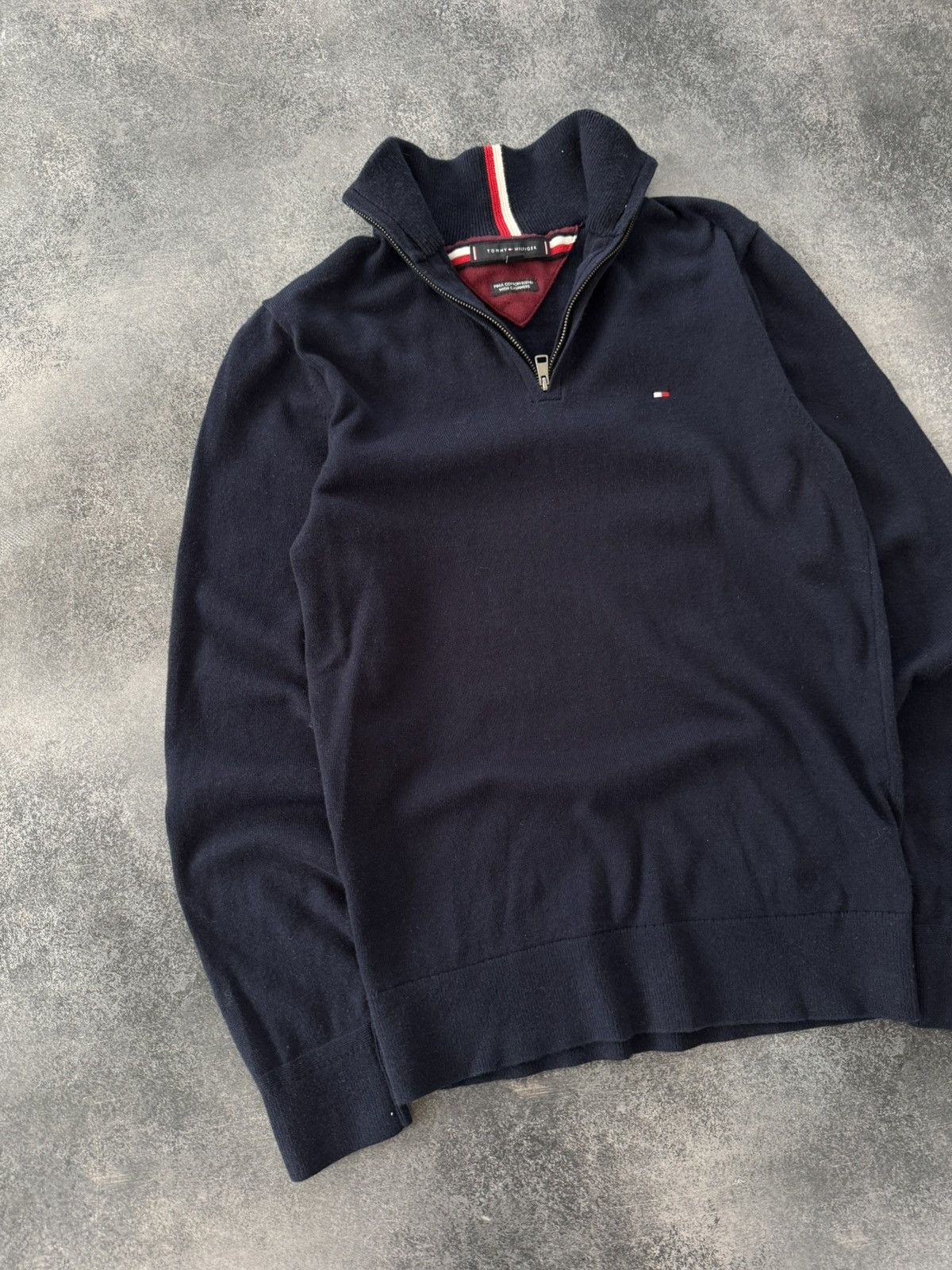 Tommy Hilfiger Tommy Hilfiger 1/4 zip up sweater Size US S / EU 44-46 / 1 - 3 Thumbnail