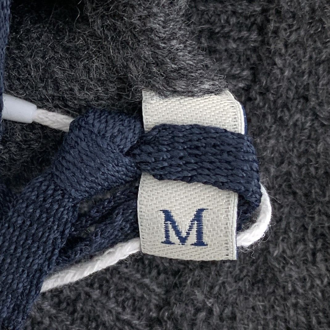 Moncler Moncle Dark Grey Cashmere Long Sleeve Knit Sweater K26WX Size M / US 6-8 / IT 42-44 - 6 Thumbnail