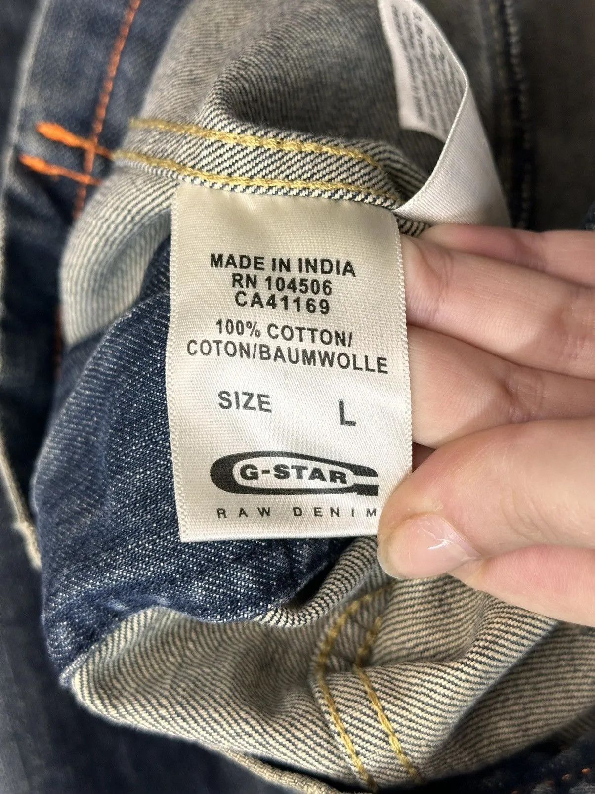 Diesel G-Star Raw Denim Jacket Distressed Workwear 2000s Size US L / EU 52-54 / 3 - 11 Thumbnail
