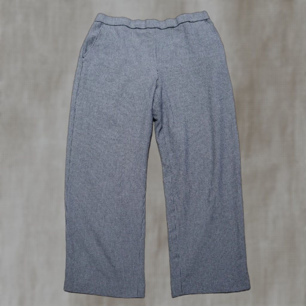 Vintage Kim Rogers Pants Sweatpants Pockets Gray 16P Petite Womens Knit Cotton Polyester High Rise Inseam 26 in Casual Straight Pull On Pocketed Size 38" / US 16 / IT 52 - 1 Thumbnail