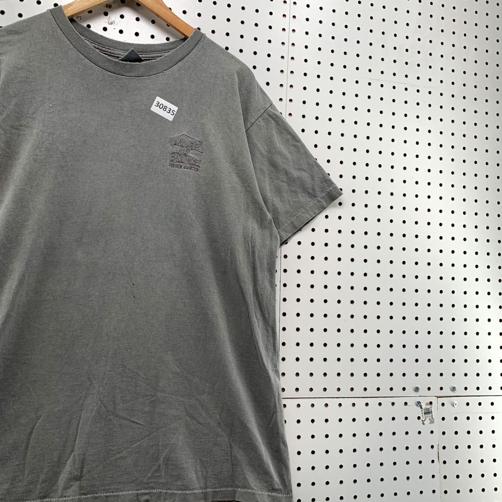 Vintage Vintage 90s House Of Blues Shirt Medium Gray SIngle Stitch French Quarter 22X29 Size US M / EU 48-50 / 2 - 4 Thumbnail