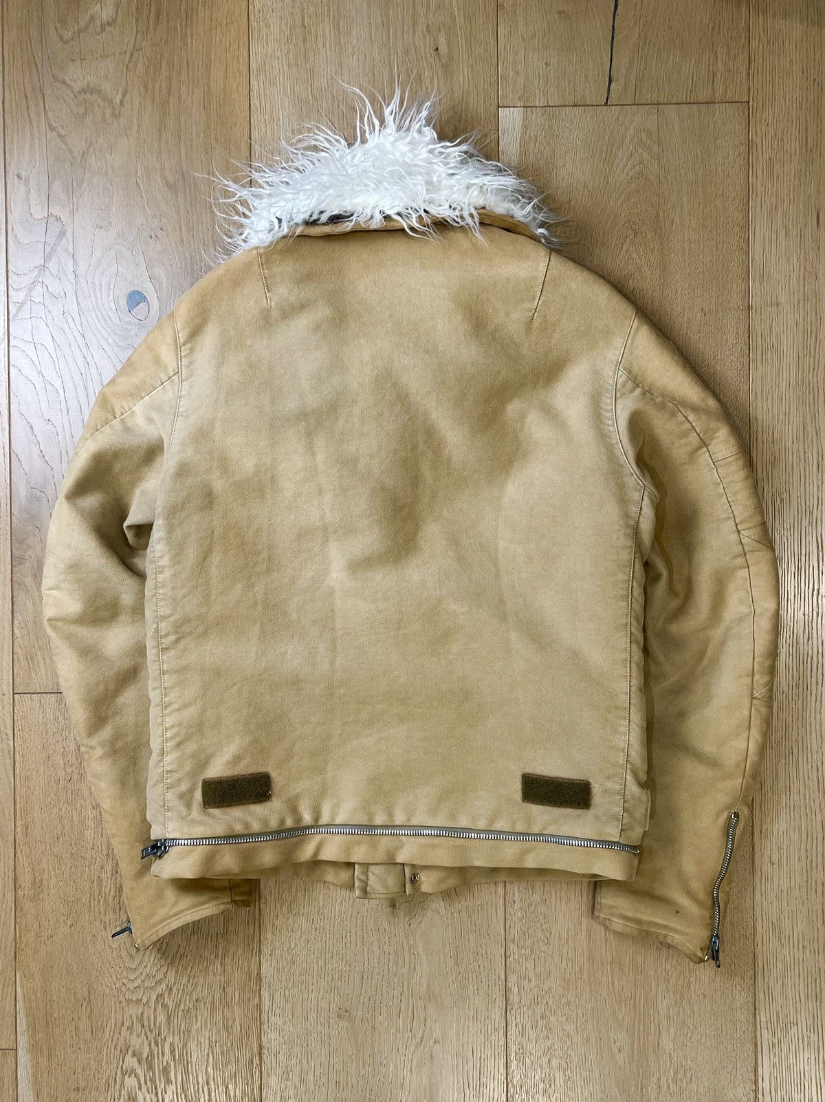 Helmut Lang Helmut Lang AW99 Moleskin Astro Biker Jacket Size US M / EU 48-50 / 2 - 2 Thumbnail