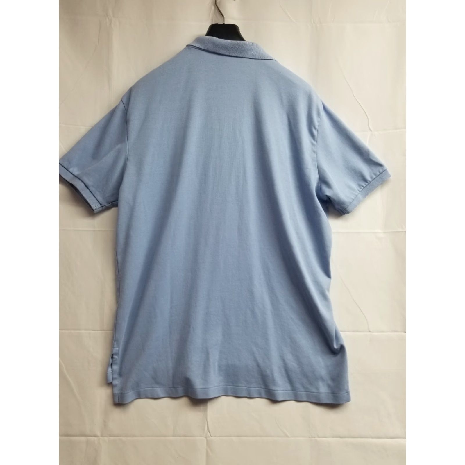 Polo Ralph Lauren Polo Ralph Lauren Shirt XL Men Blue Short Sleeve Cotton Knit Polo 90s Casual Regular Size US XL / EU 56 / 4 - 2 Thumbnail