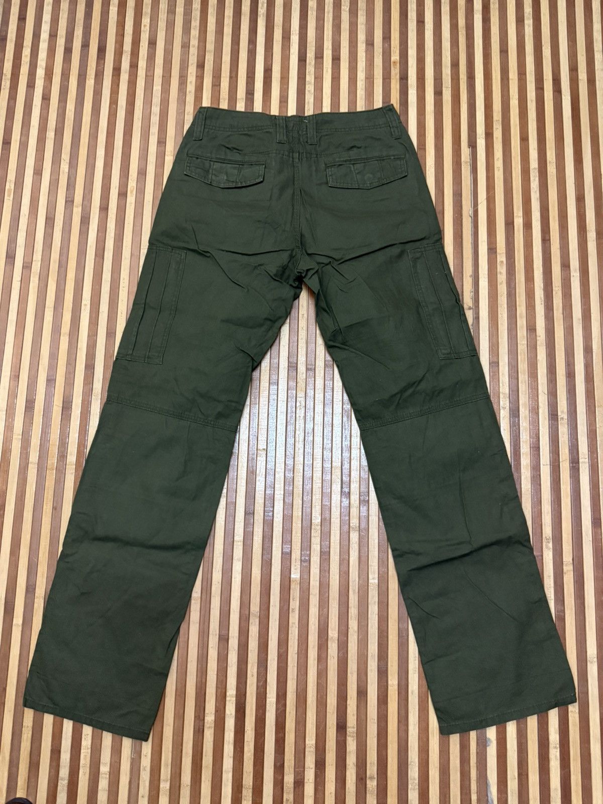 Japanese Brand Vintage FAMOUS FUNCTION GARMET Carpenter Cargo Pants W30X32. Size US 30 / EU 46 - 6 Thumbnail