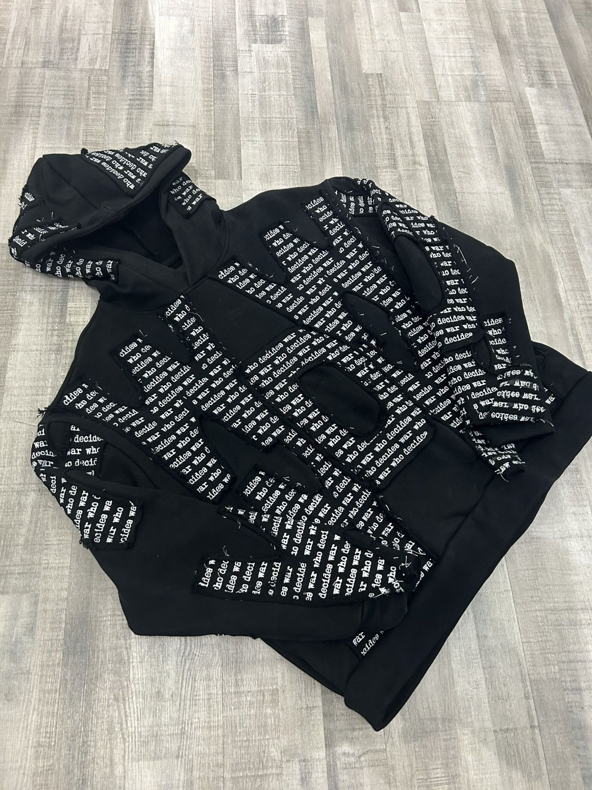 Who Decides War Who Decides War Overlay Hoodie Size US S / EU 44-46 / 1 - 2 Thumbnail