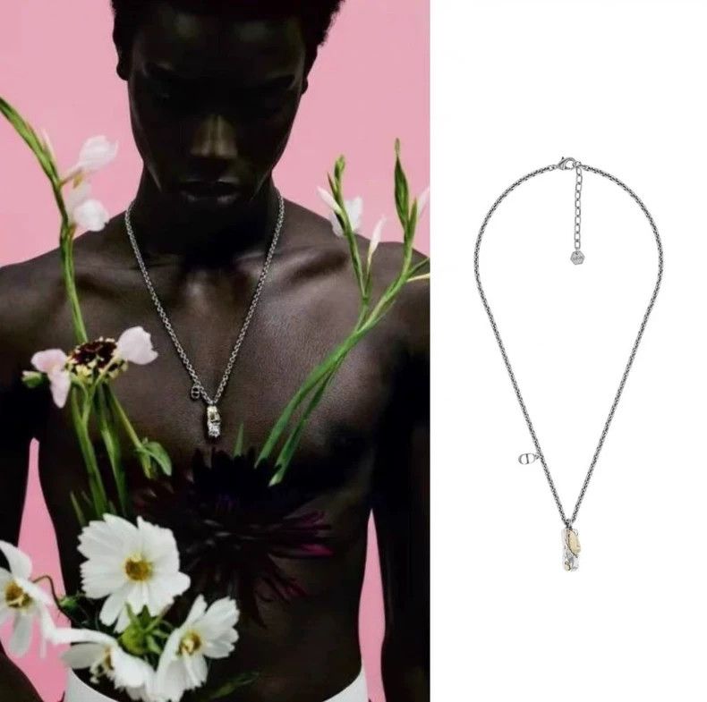 Dior Dior Silver Totem Pendant Necklace SS2021 - dmc | Grailed