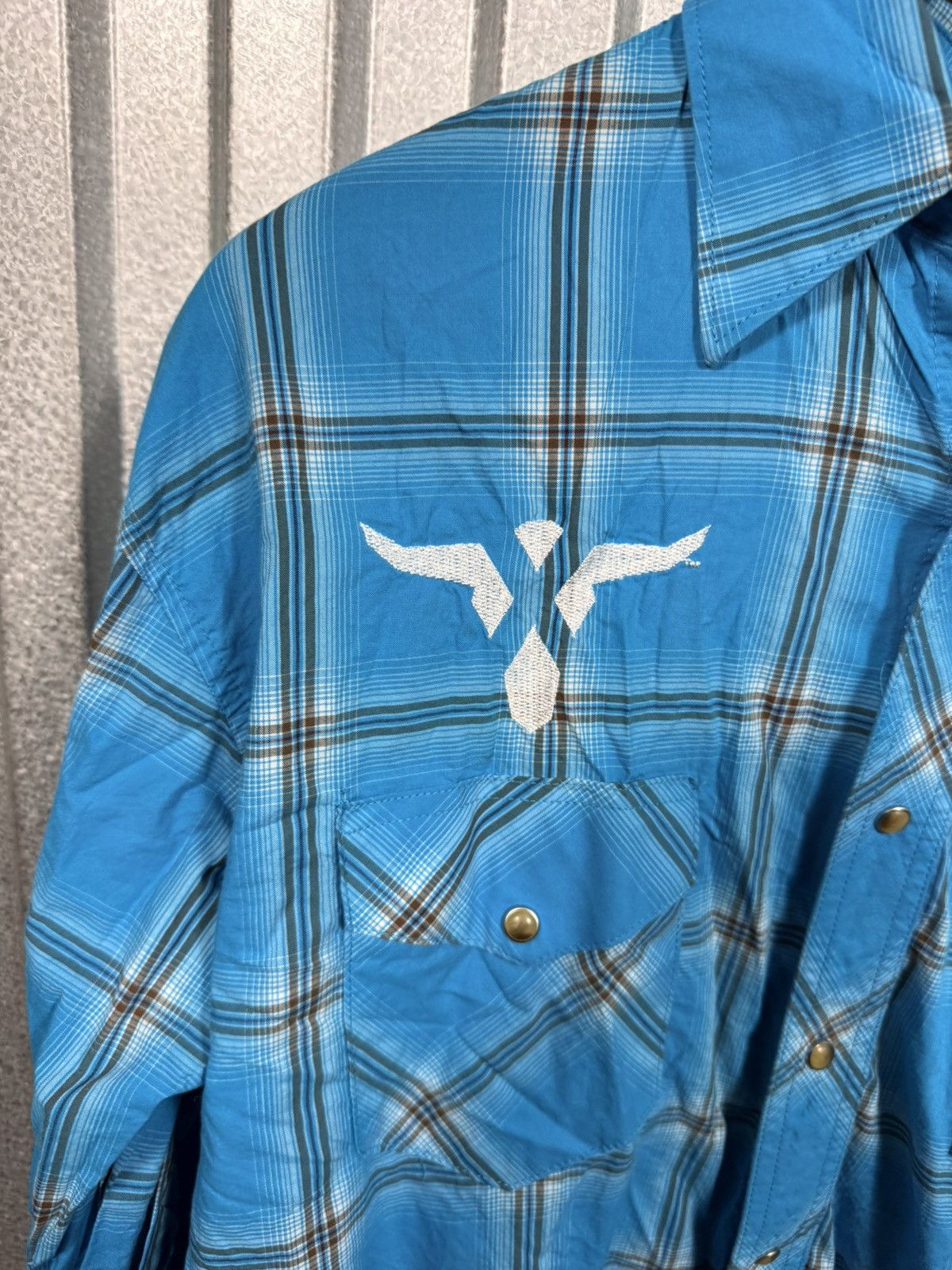 Wrangler Wrangler 20x Western Rodeo Embroidered Pearl Snap Shirt Size US M / EU 48-50 / 2 - 8 Thumbnail