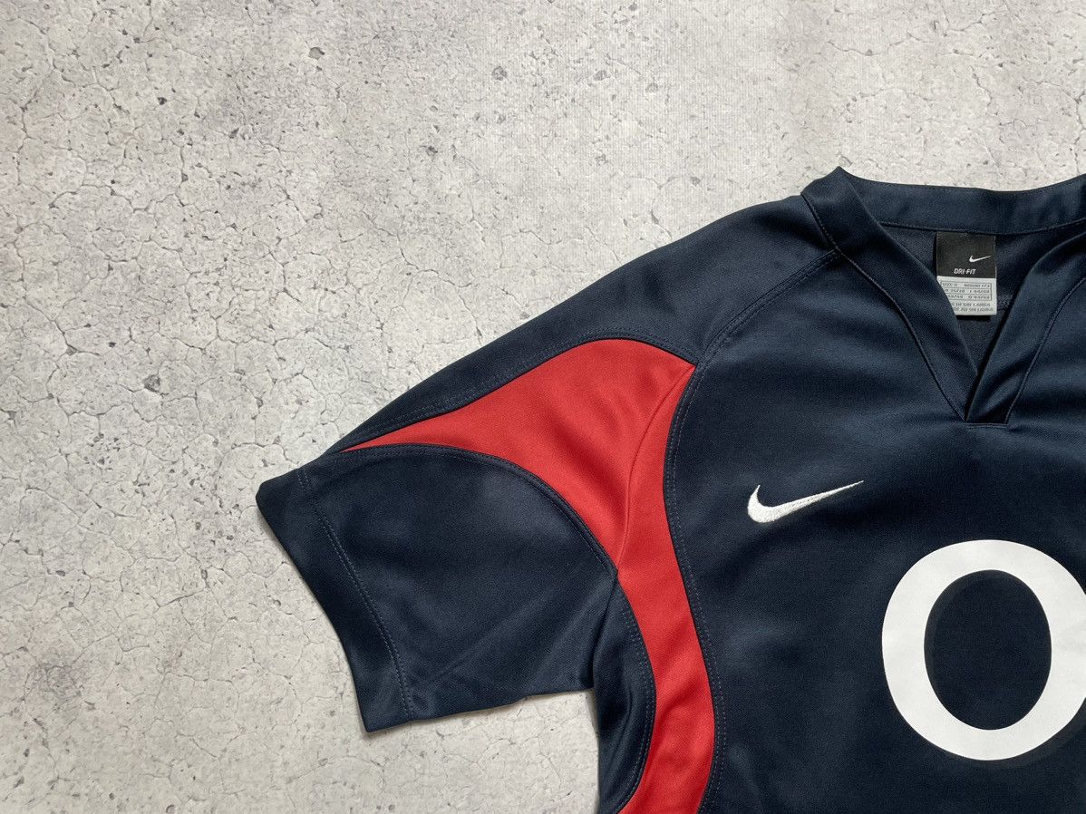 Nike × Vintage Vintage Nike England Rugby League O2 Jersey T-Shirt Size US S / EU 44-46 / 1 - 3 Thumbnail
