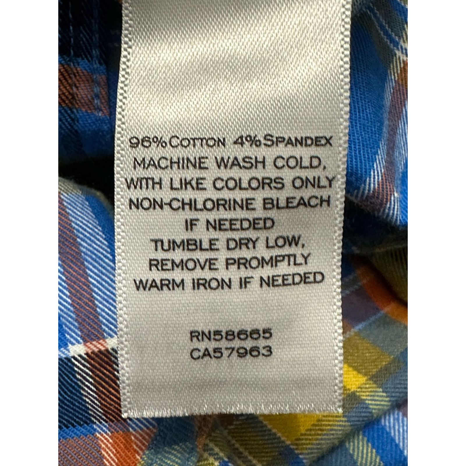 Other Treasure & Bond Button Up Long Sleeve Plaid Blue Men's S NWT Size US S / EU 44-46 / 1 - 9 Thumbnail