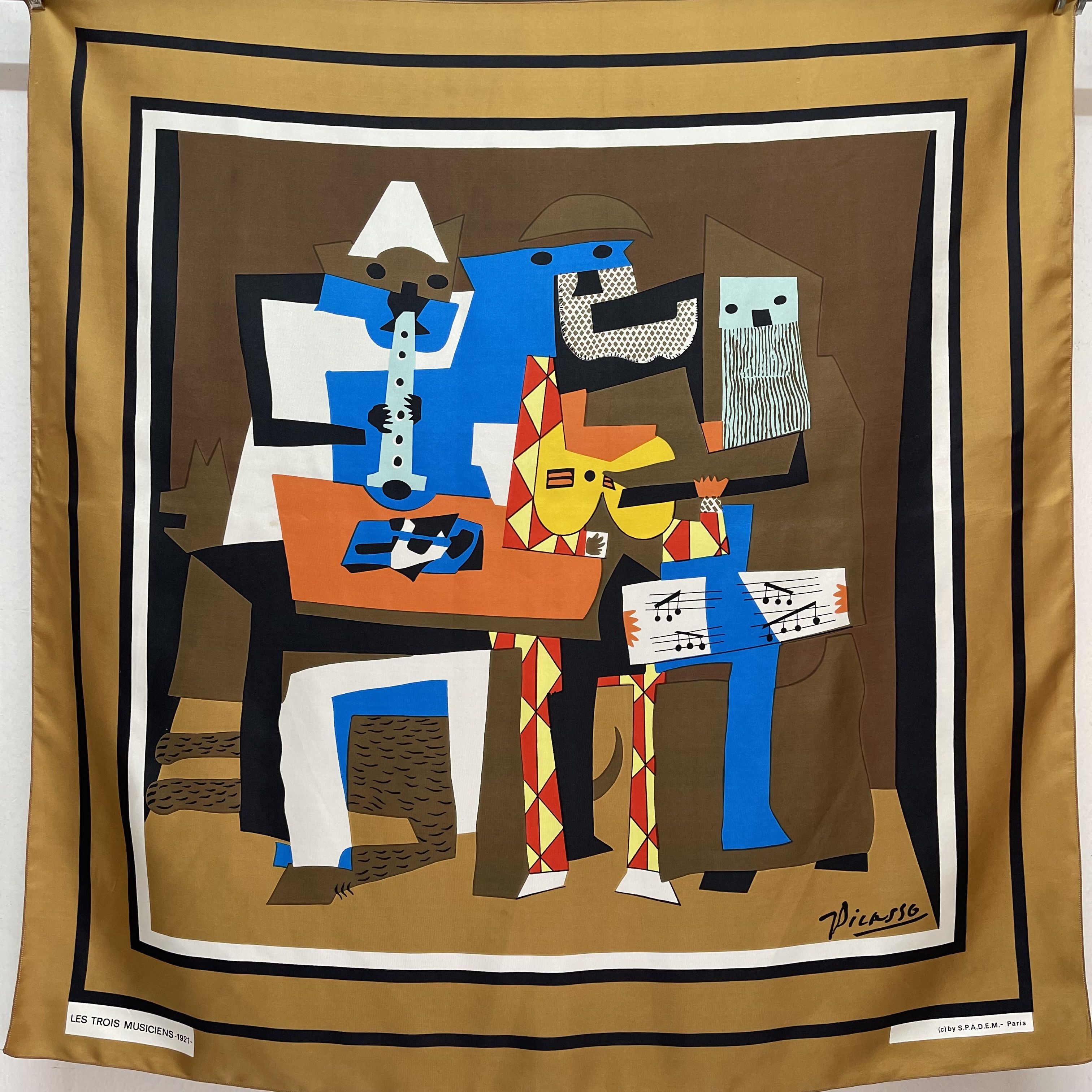 Other Vintage Pablo Picasso "Les Trois Musiciens" - S7050 Size ONE SIZE - 4 Thumbnail