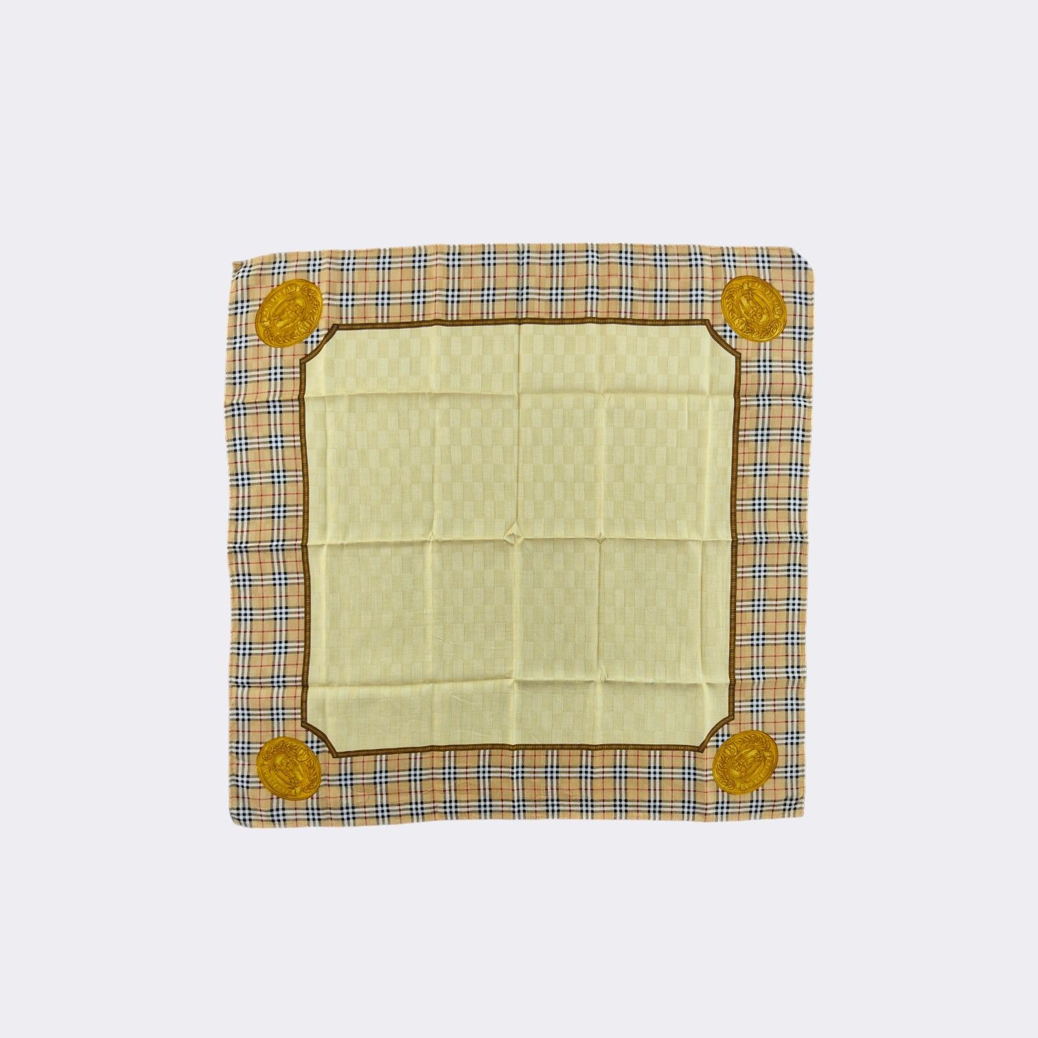 Burberry Vintage Burberry Handkerchief Neckerchief Bandana H141D Size ONE SIZE - 2 Thumbnail