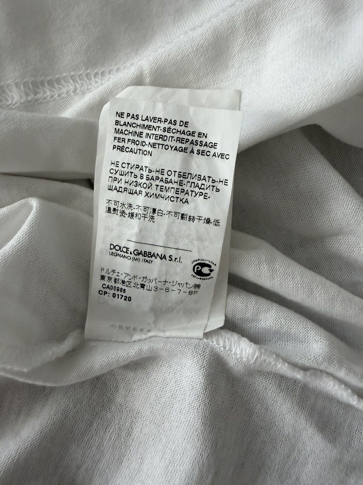 Dolce & Gabbana Dolce Gabbana Love Mode T-Shirt Size XS / US 0-2 / IT 36-38 - 9 Thumbnail