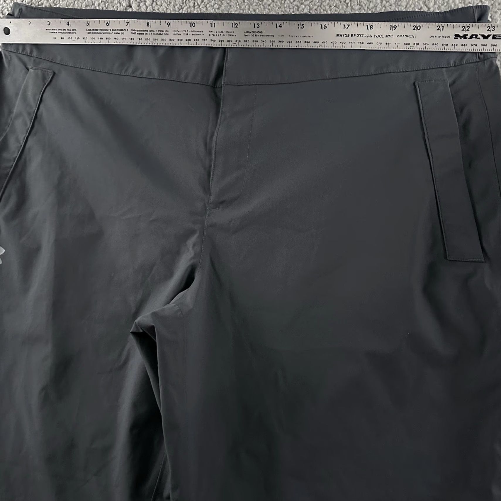 Under Armour Under Armour Mens Pants Size XXL Gray UA Storm Rain Pant Lined 100% Polyester Size US 30 / EU 46 - 6 Thumbnail
