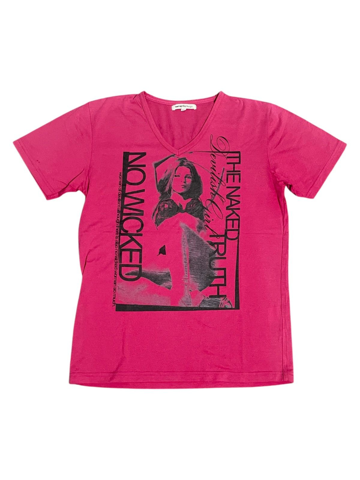 semanticdesign Y2K Semantic Design No Wicked T Shirt Size US S / EU 44-46 / 1 - 1 Thumbnail