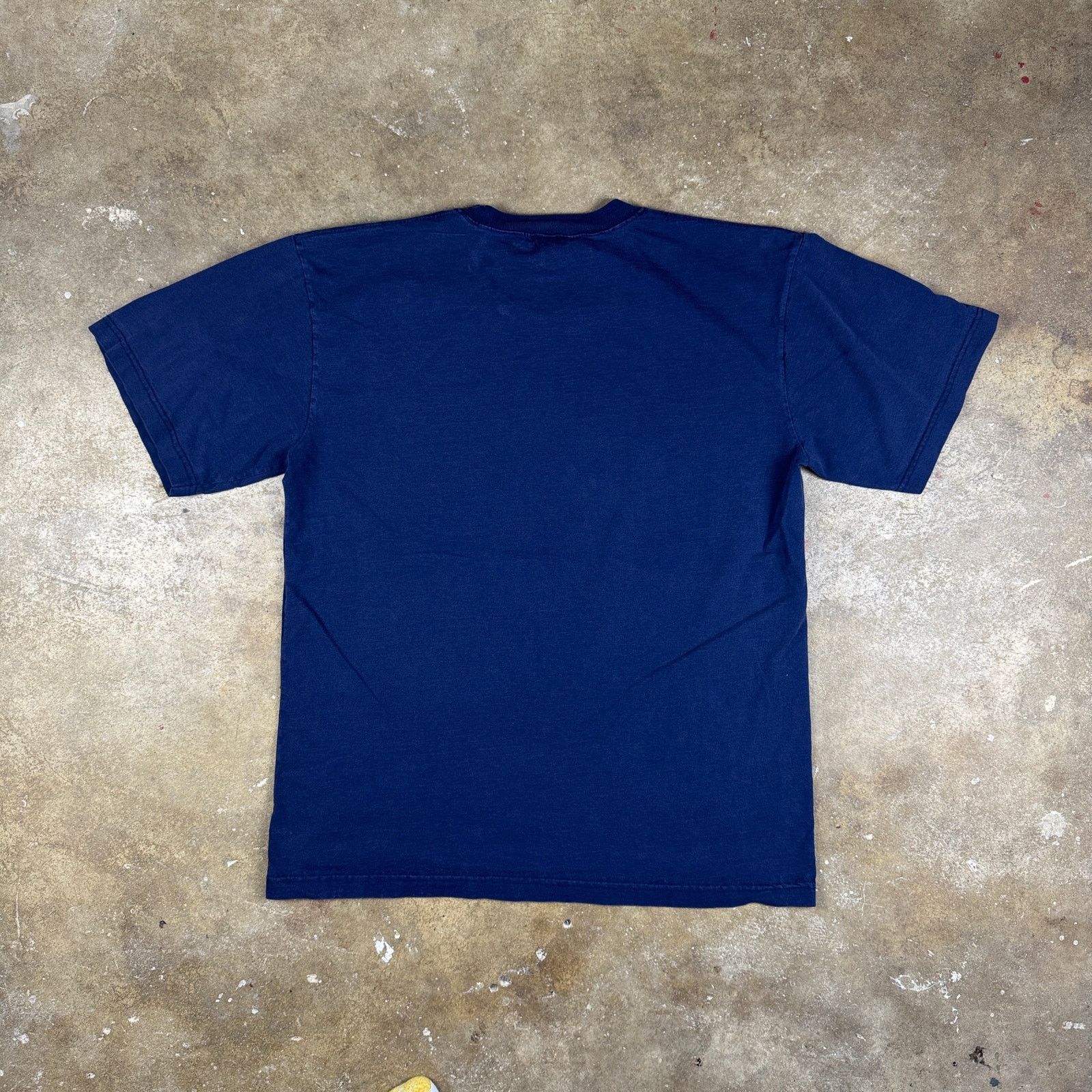 Other NYPD T-Shirt Y2K Men’s L Navy Cracked Print Police Dept Tee Size US L / EU 52-54 / 3 - 6 Thumbnail