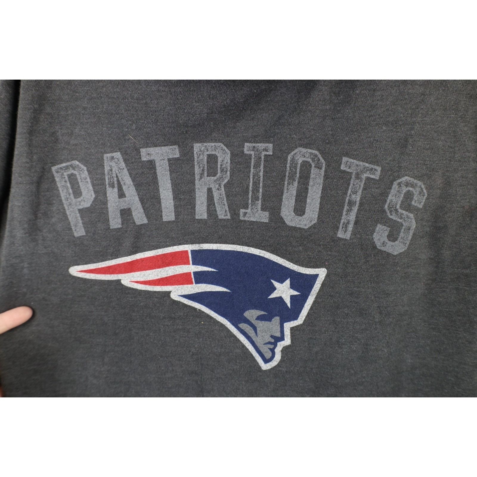 Majestic Majestic Spell Out New England Patriots Football Hoodie Size US M / EU 48-50 / 2 - 4 Thumbnail