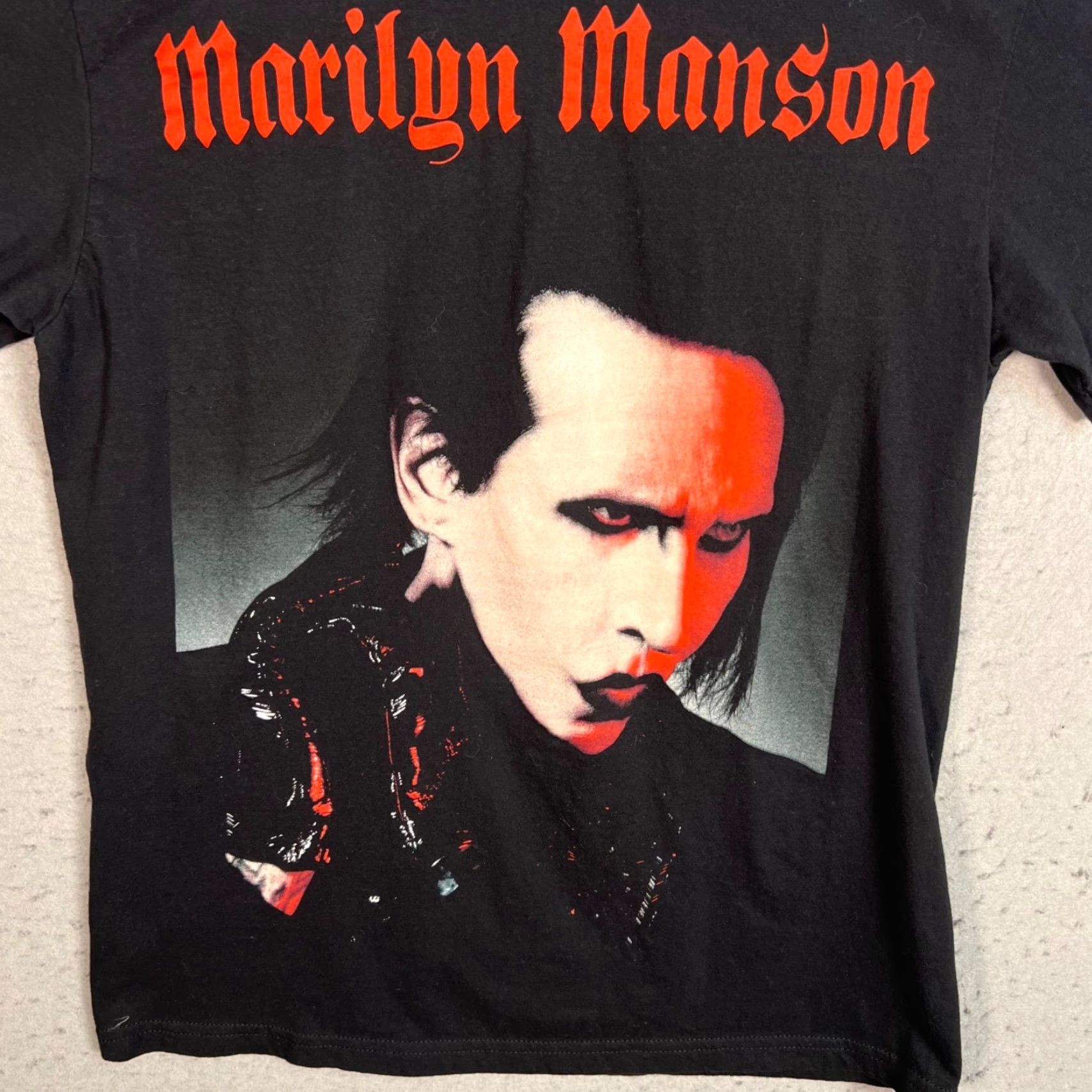 Vintage Marilyn Manson World Tour 2025 Black T-Shirt Size Medium Mens Size US M / EU 48-50 / 2 - 4 Thumbnail