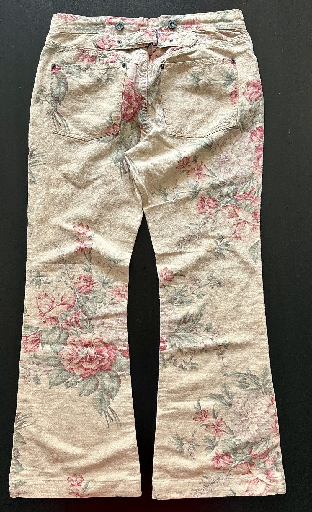 Ralph Lauren Vintage Ralph Lauren Floral Pants (2004) –Archive Piece Size 30" / US 8 / IT 44 - 6 Thumbnail