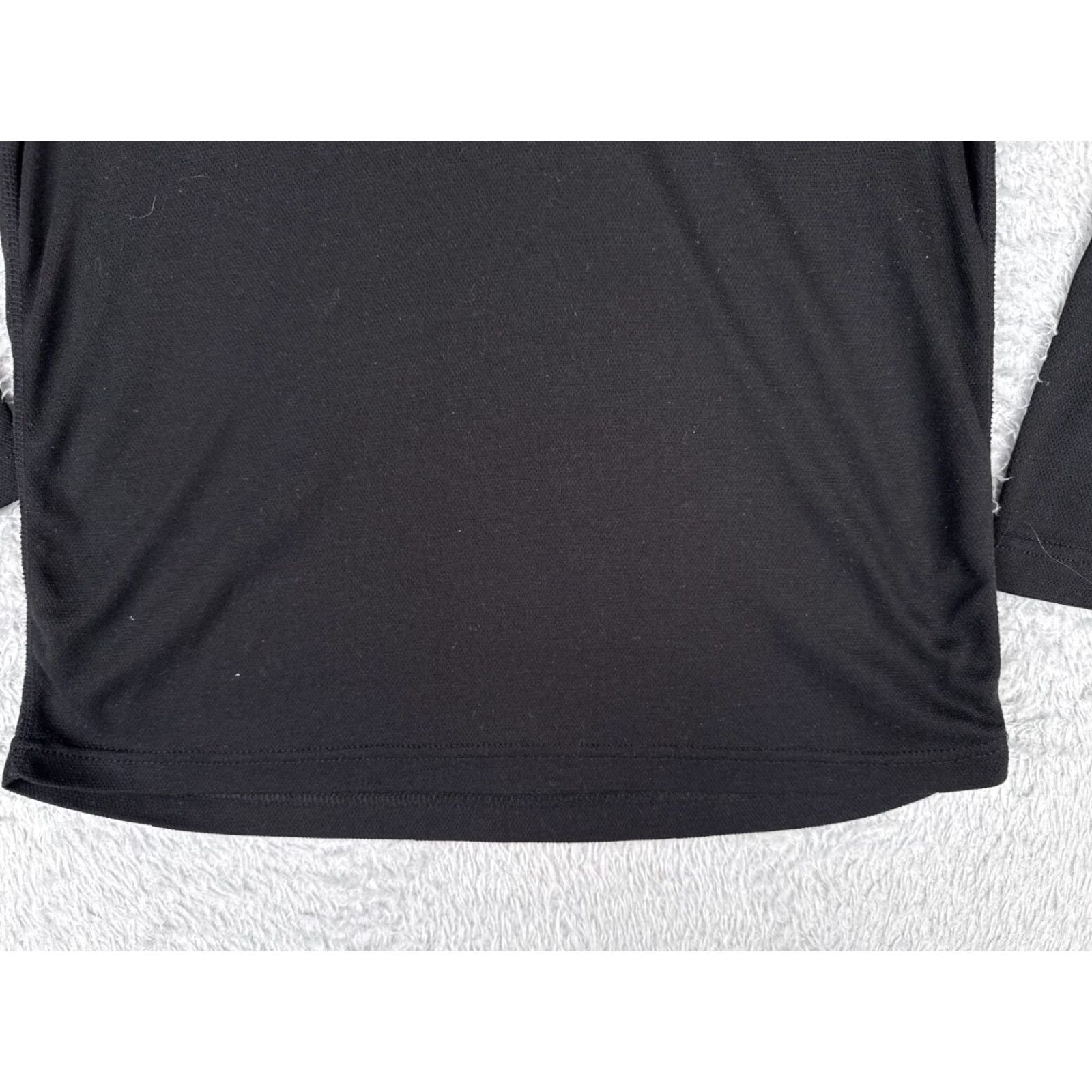 The North Face The North Face Shirt Men Large Black Long Sleeve 1/4 Zip Mock Neck Polyester Size US S / EU 44-46 / 1 - 5 Thumbnail