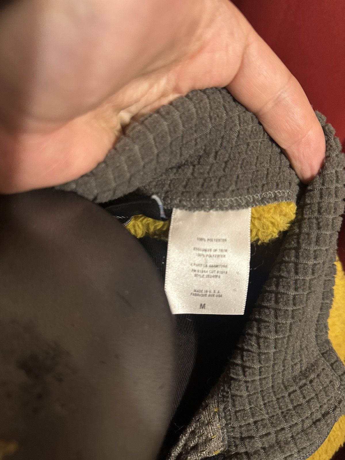 Patagonia Vintage Patagonia Tequila Gold Fleece Pile Outerwear Grail Size US M / EU 48-50 / 2 - 7 Thumbnail