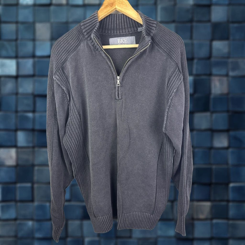 Oakley × Vintage OAKLEY Sweater Knit Vintage 90s Mock Neck hoodie
