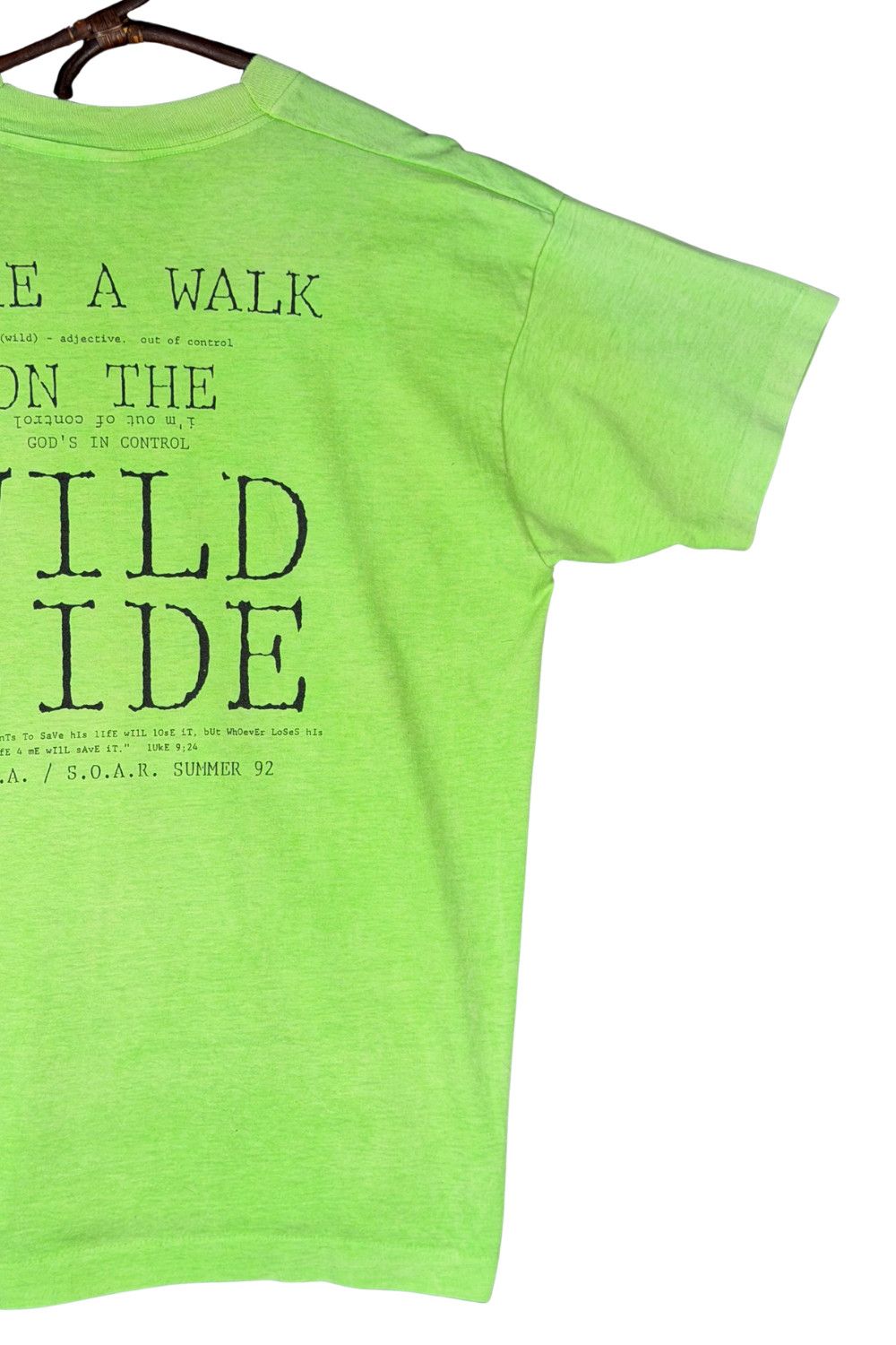 Vintage 1992 Wild Side Screen Stars Best USA Single Stitch Tee VTG Size US XL / EU 56 / 4 - 12 Thumbnail
