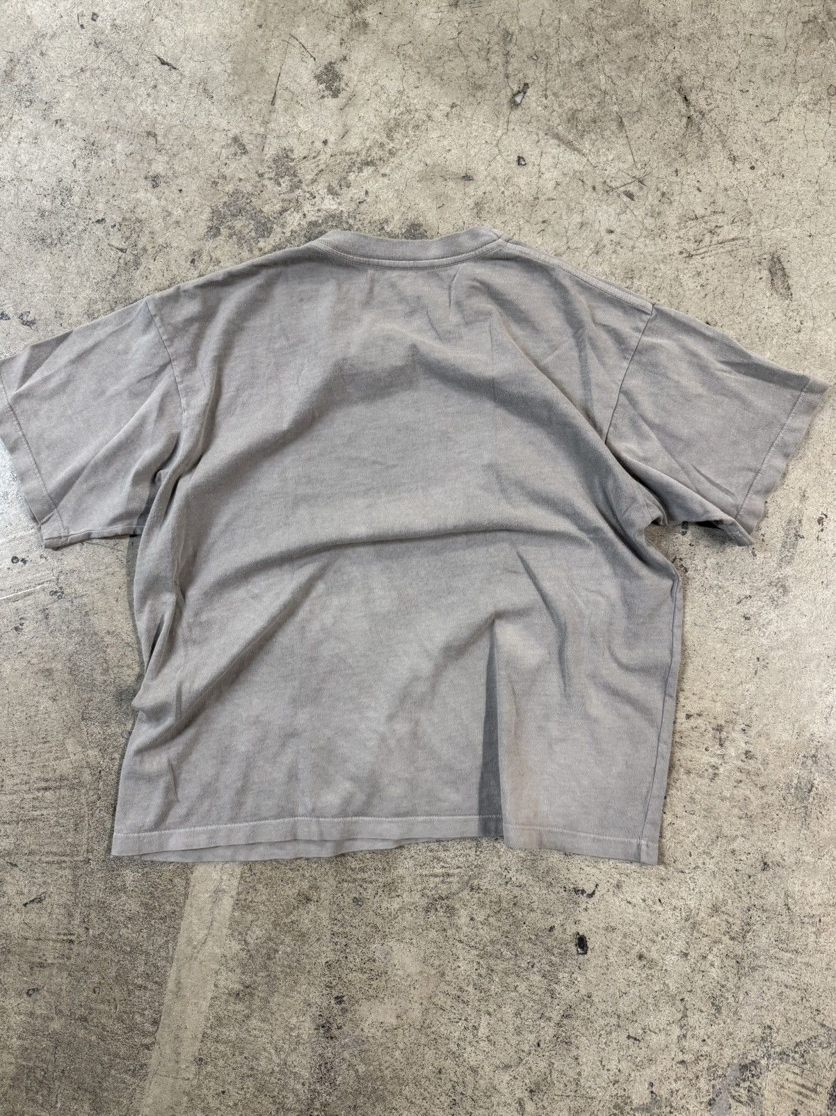 Vintage Vintage Light Grey Boxy Tee Size US L / EU 52-54 / 3 - 2 Thumbnail