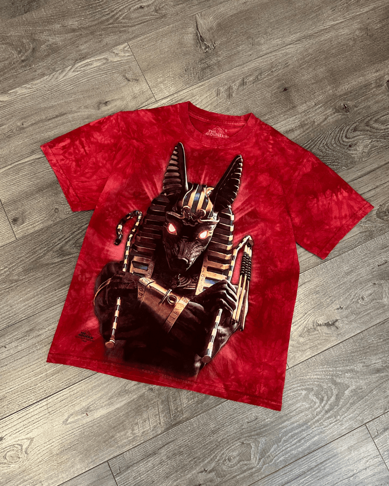 The Mountain The Mountain Anubis Egyptian Dog God Tie Dye T-Shirt - Small Size US S / EU 44-46 / 1 - 1 Thumbnail