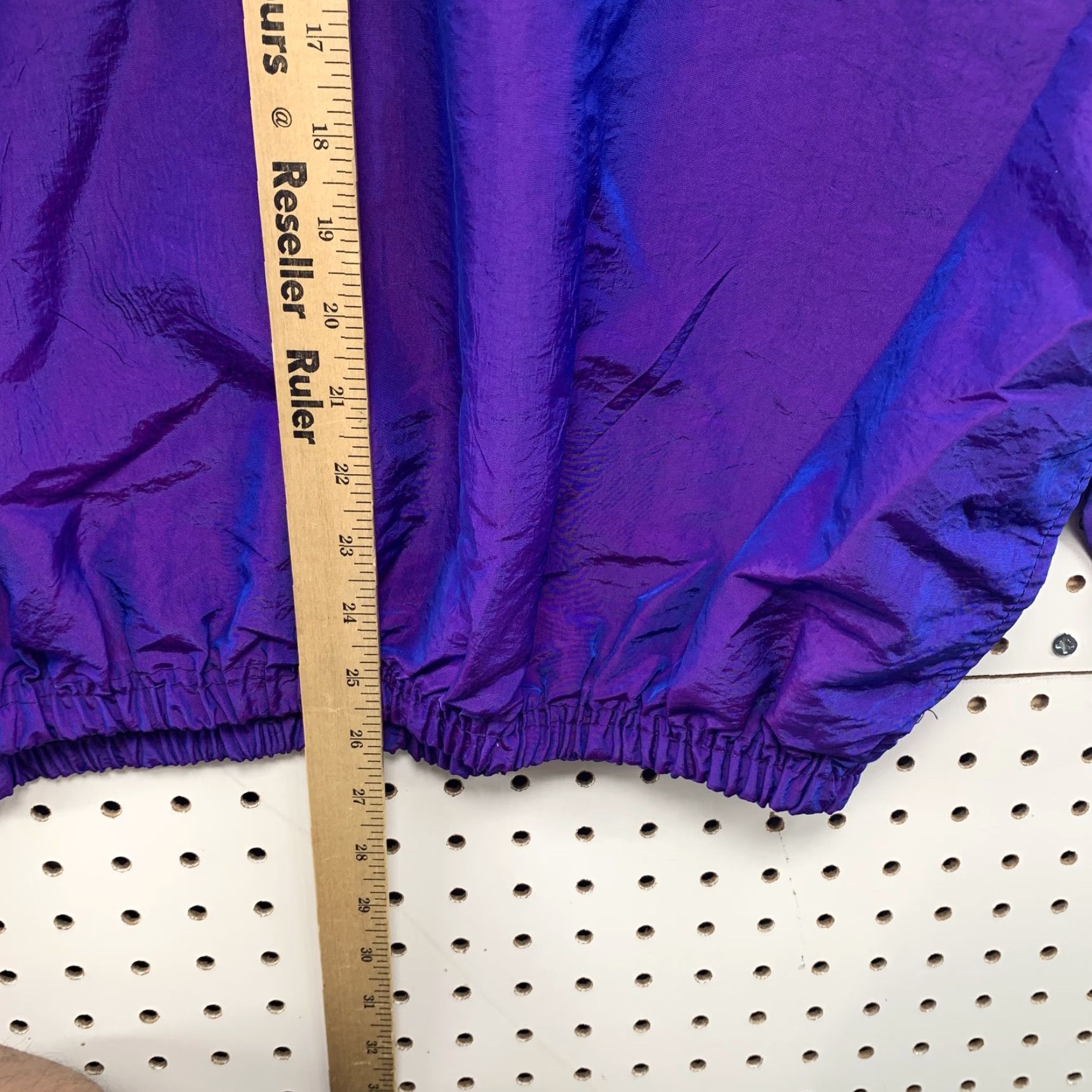 Vintage VINTAGE Surf Style Jacket Men One Size Purple 90s Interplanetary Body Gear Neon USA Size US M / EU 48-50 / 2 - 6 Thumbnail
