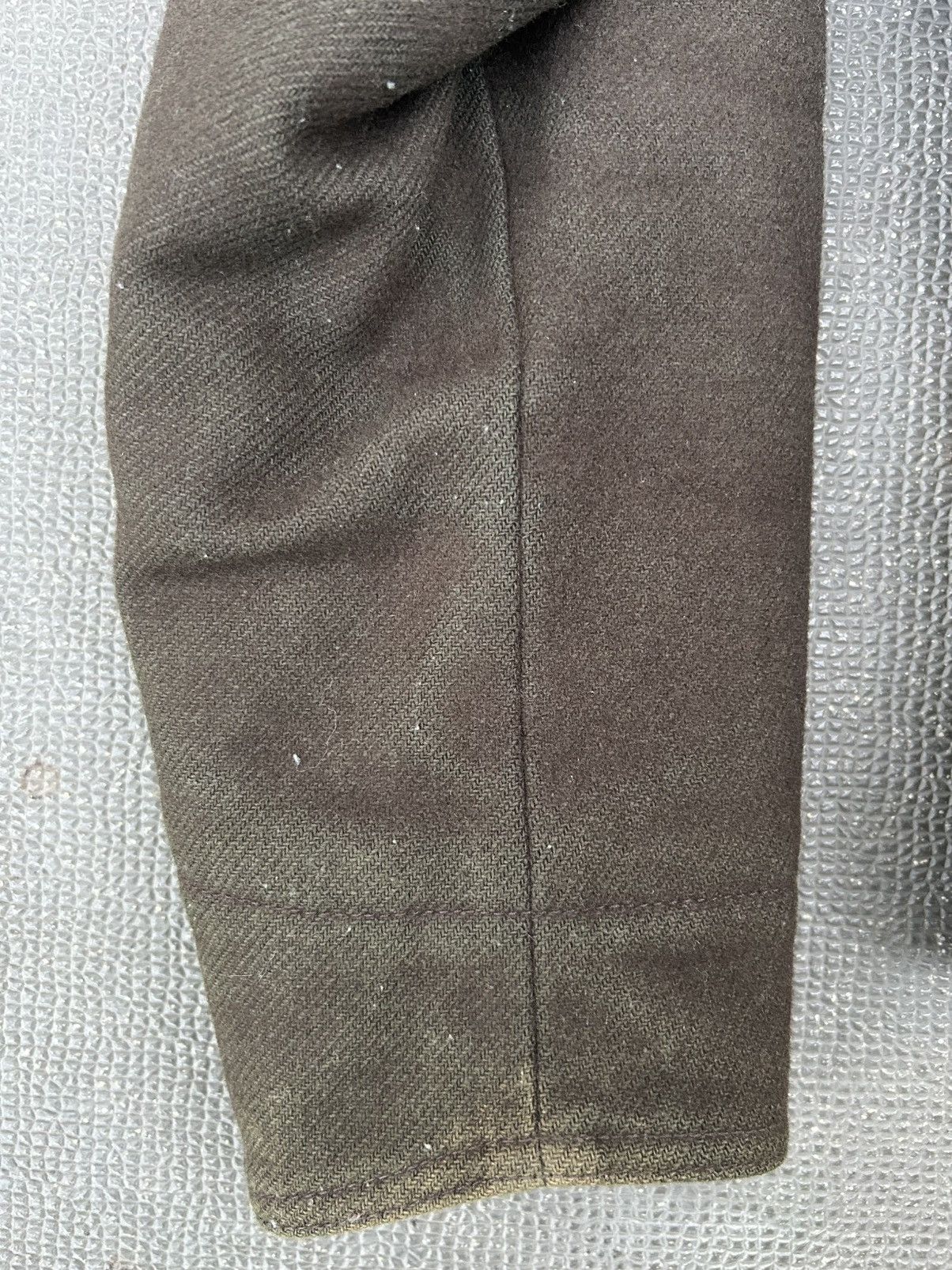 Armani Armani Jeans 90s brown/green felt jacket Size US M / EU 48-50 / 2 - 9 Thumbnail