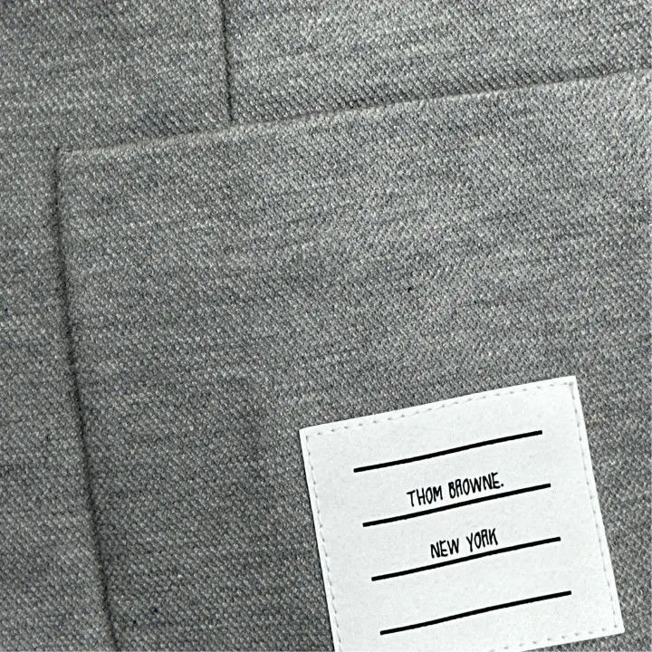 Thom Browne Thom Browne Gray Striped Blazer for Women -2507 Size S / US 4 / IT 40 - 4 Thumbnail