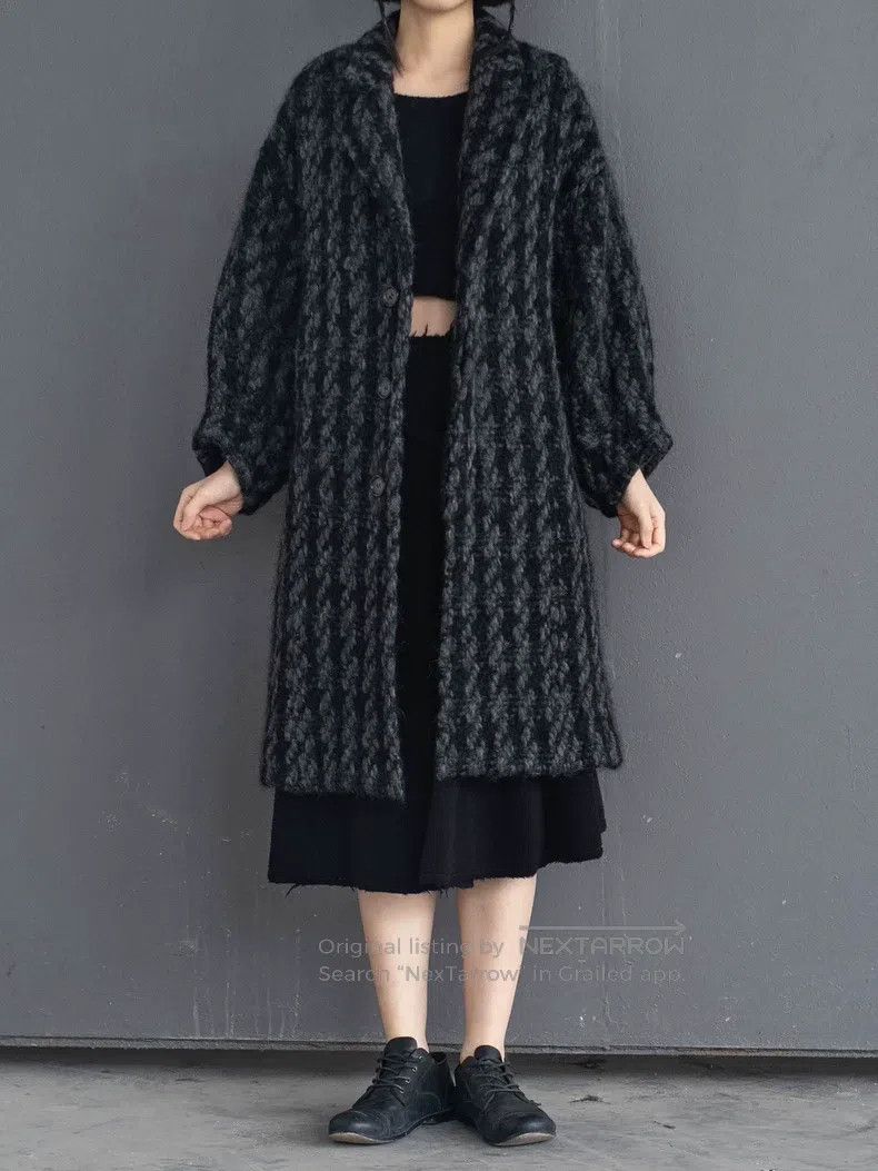 Comme des Garcons Comme Des Garcons size one-size-fits-all Gray-black wool c Size S / US 4 / IT 40 - 4 Thumbnail