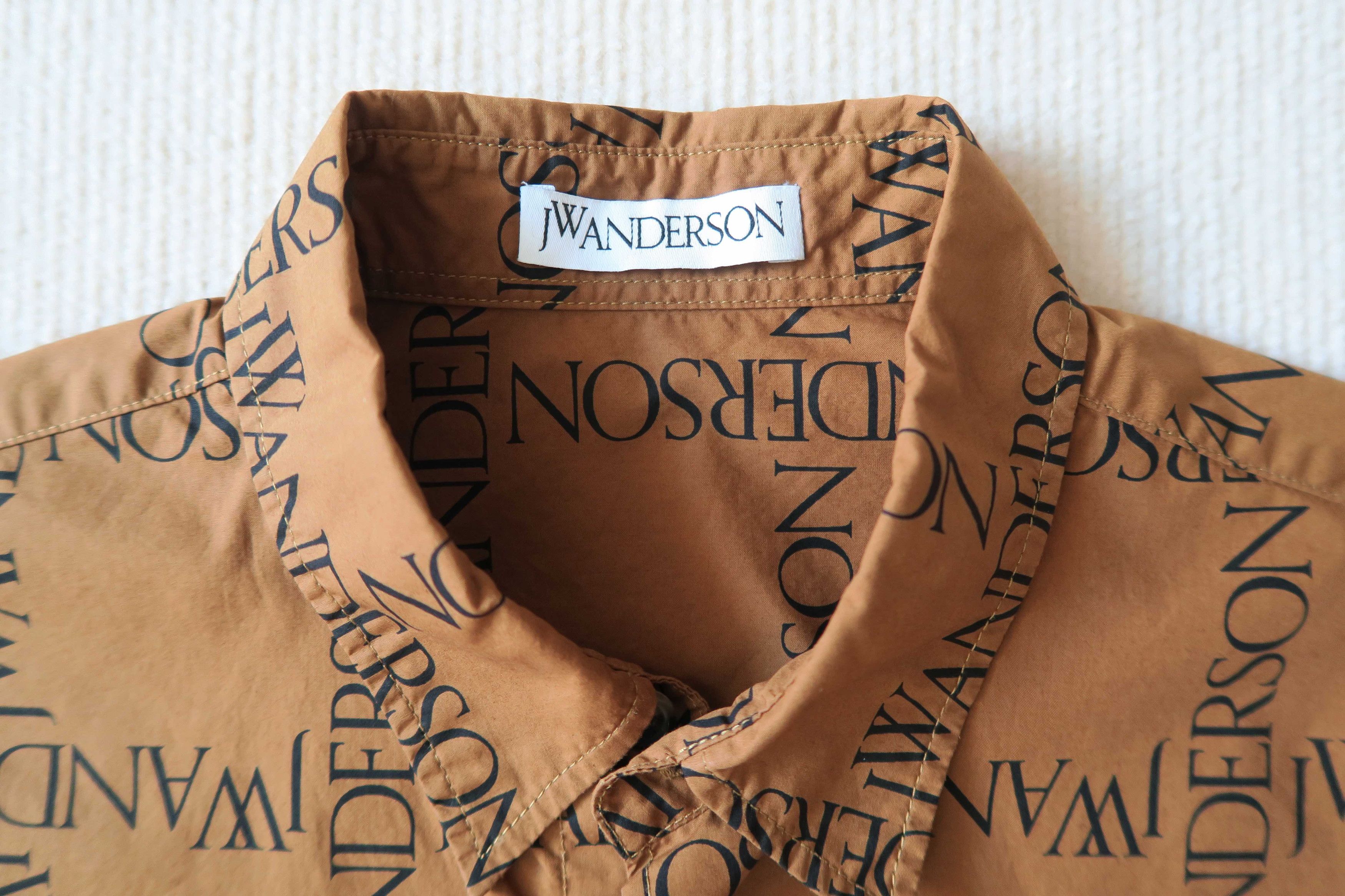 JW Anderson JW Anderson Logo Grid Pattern Shirt Size US M / EU 48-50 / 2 - 3 Thumbnail