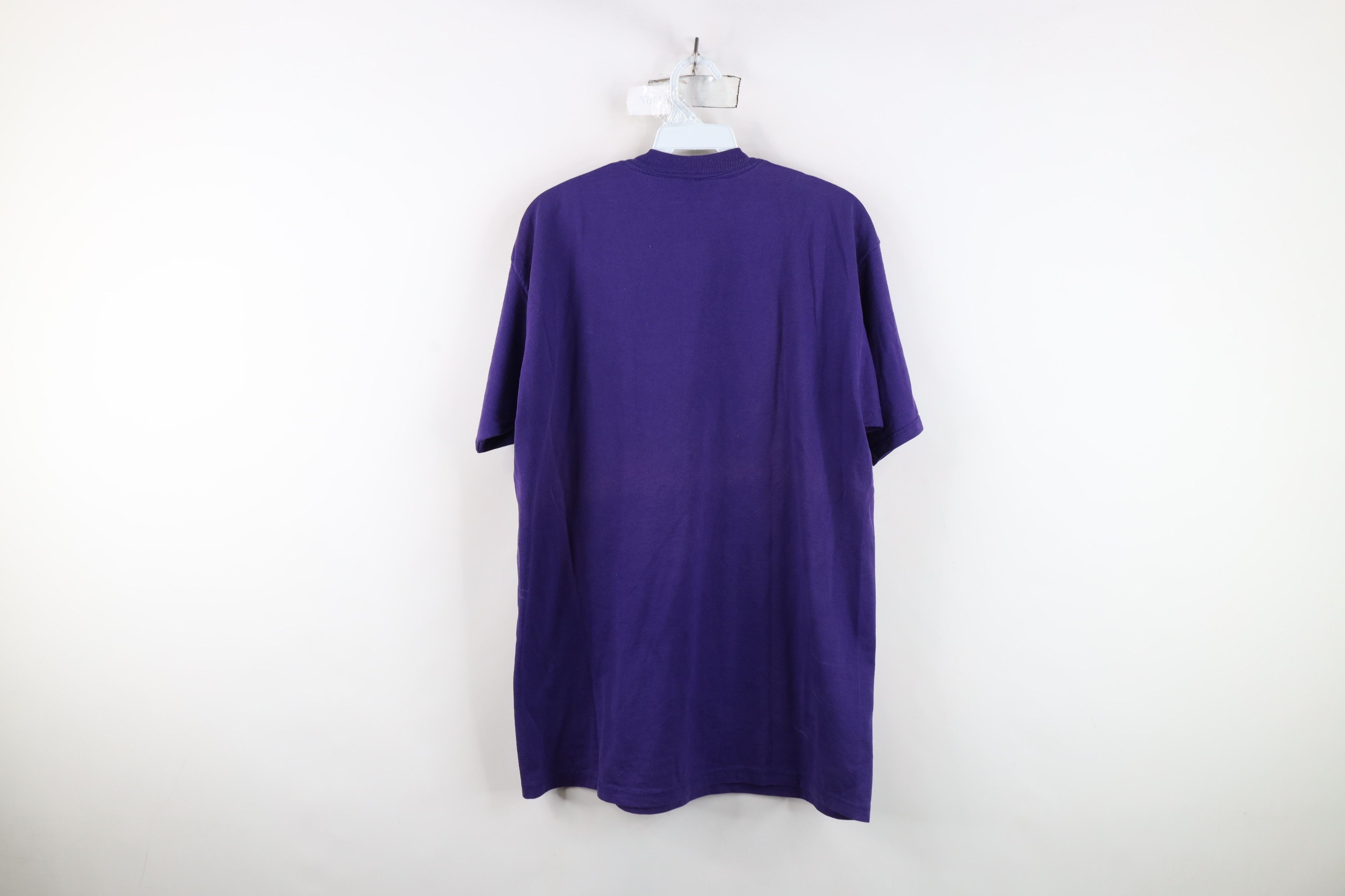 Vintage Vintage 90s Horse Equestrian Short Sleeve T-Shirt USA Size L / US 10 / IT 46 - 15 Thumbnail