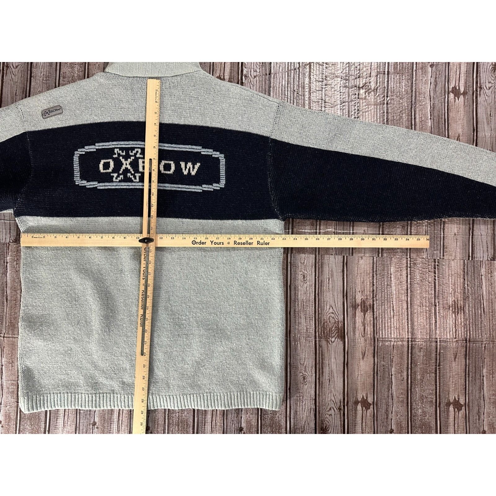 Oxbow Oxbow Wool blend Knit ski Chandail Sweater Rare Vintage 198 Size US XL / EU 56 / 4 - 5 Thumbnail