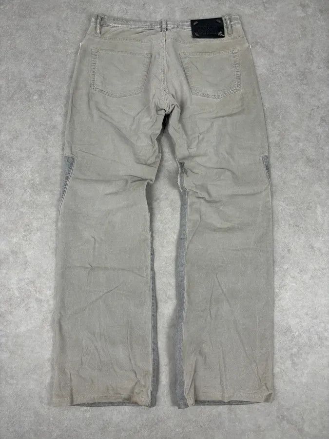 Just Cavalli AW2004 Cavalli Grey Two Tone Denim Jeans Size US 32 / EU 48 - 6 Thumbnail