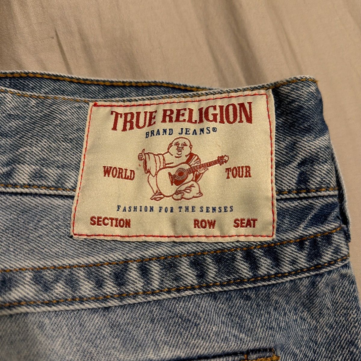 True Religion True Religion Ricky straight-leg denim jeans "EREL." Size US 38 / EU 54 - 2 Thumbnail