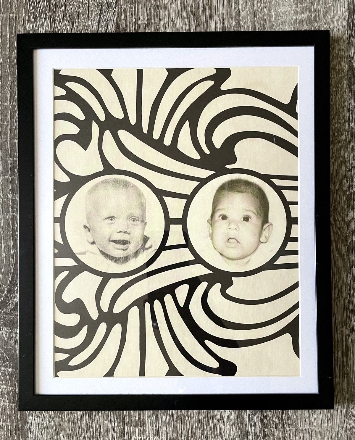 Chrome Hearts × Vintage Chrome Hearts babies 9x11 magazine cutout Framed poster Size ONE SIZE - 1 Thumbnail