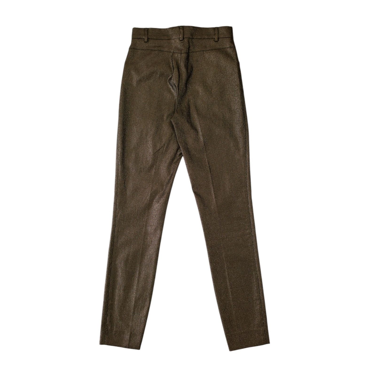 Gucci by Tom Ford F/W 1998 Brown Glitter Trousers Size 26" / US 2 / IT 38 - 2 Thumbnail