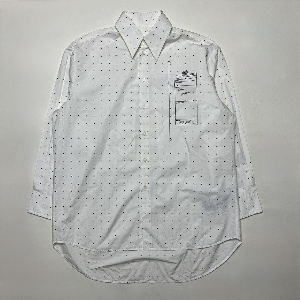 MM6 Maison Margiela MM6 Cotton Poplin Shirt Size US M / EU 48-50 / 2 - 1 Thumbnail