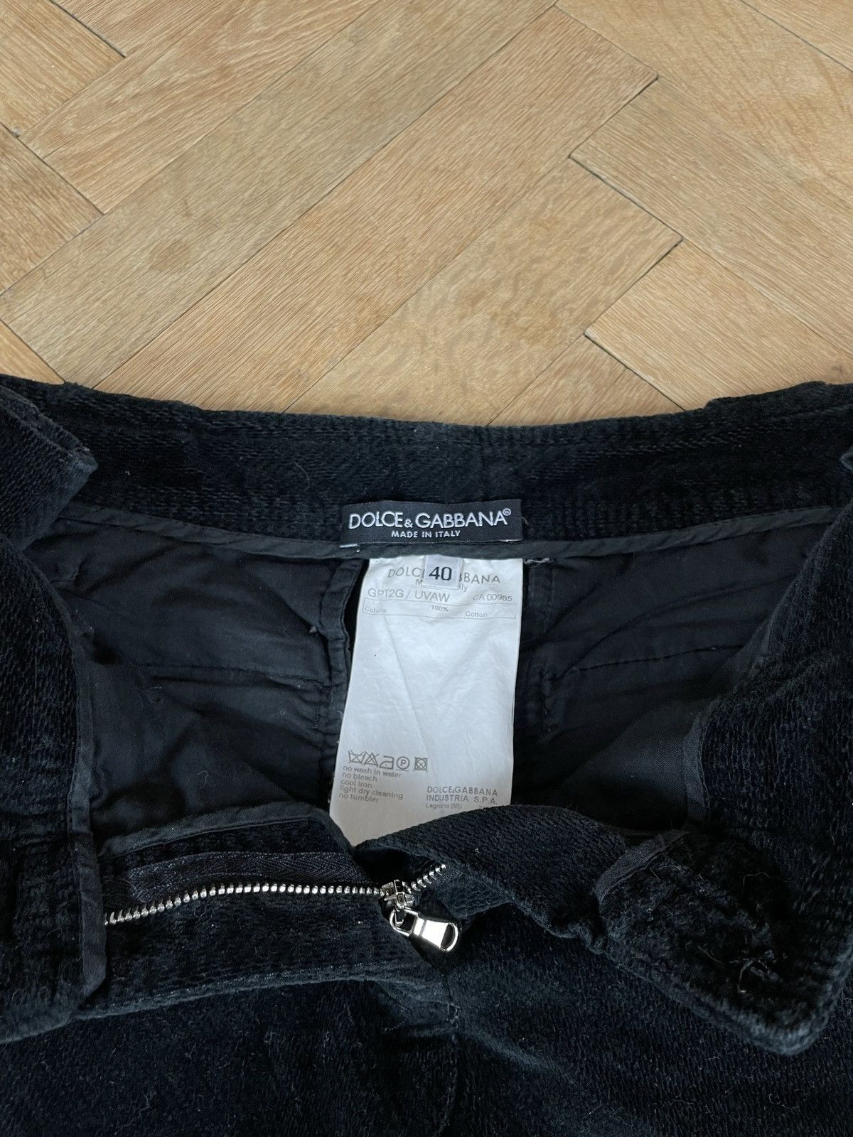 Dolce & Gabbana Dolce & Gabbana AW2006 Buckle Zipper Corduroy Bondage Pants Size US 28 / EU 44 - 5 Thumbnail