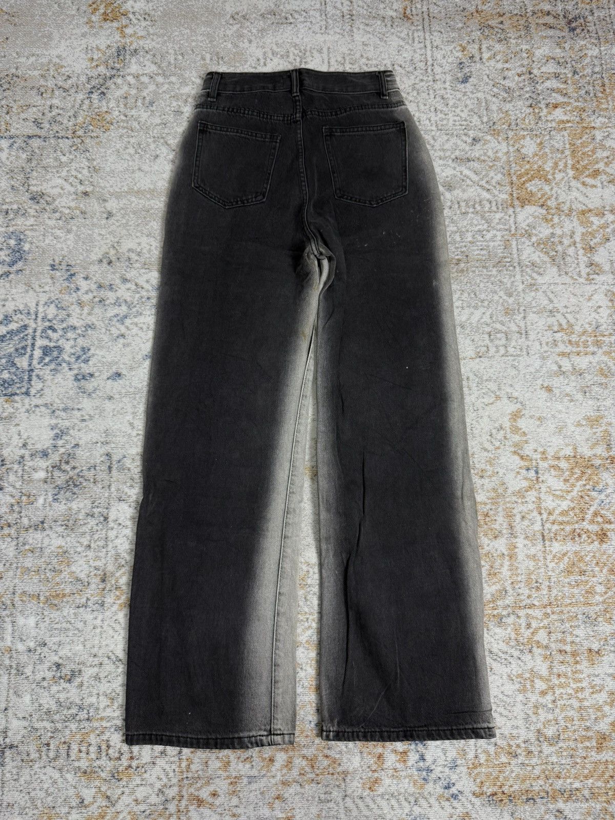 Tornado Mart Peom y2k ifsix style denim pants Size US 27 - 4 Thumbnail
