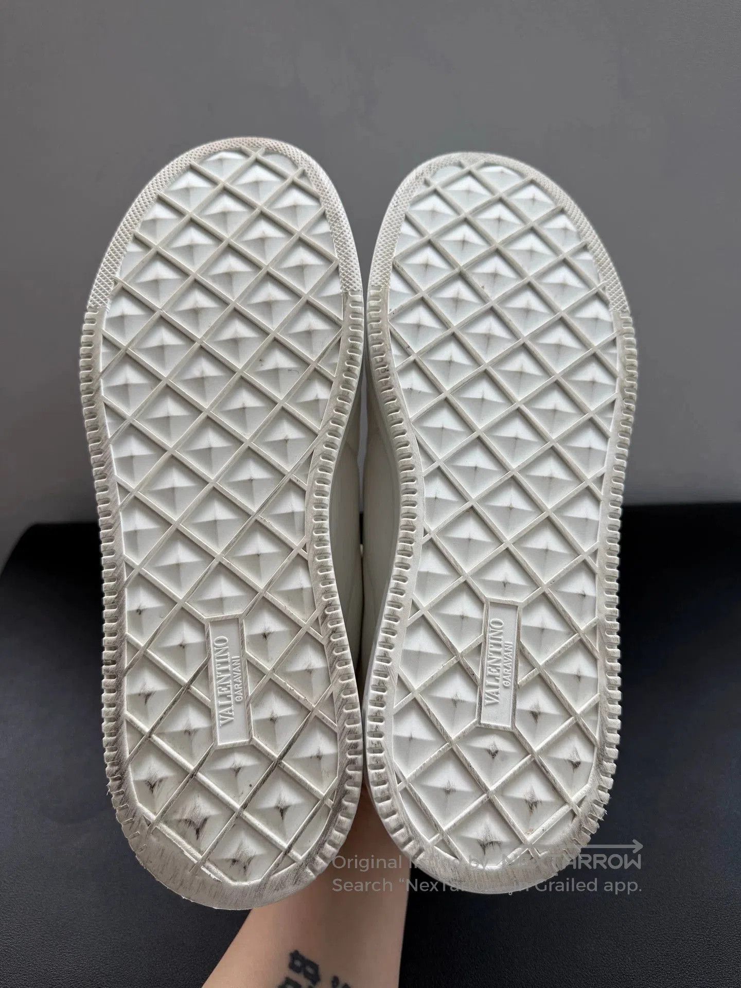 Valentino Valentino One Stuf White Sneakers. Size US 9 / EU 42 - 6 Thumbnail