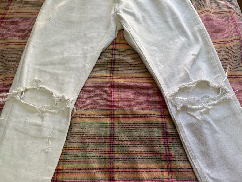 Fear of God Fear of God Co-branded white jeans Size US 34 / EU 50 - 3 Thumbnail