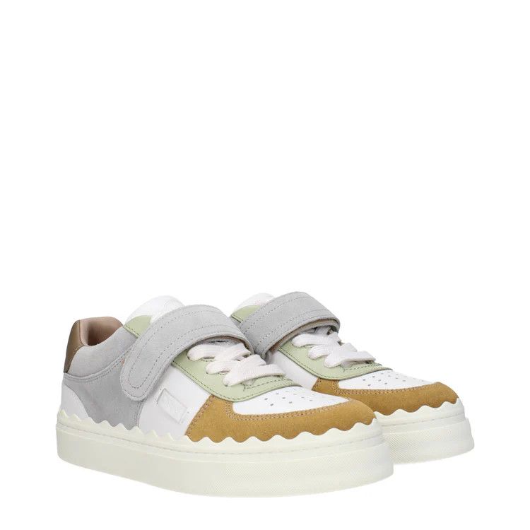 Chloe ob1o1e1024 Leather Sneakers in Multicolor Size US 6 / IT 36 - 2 Thumbnail