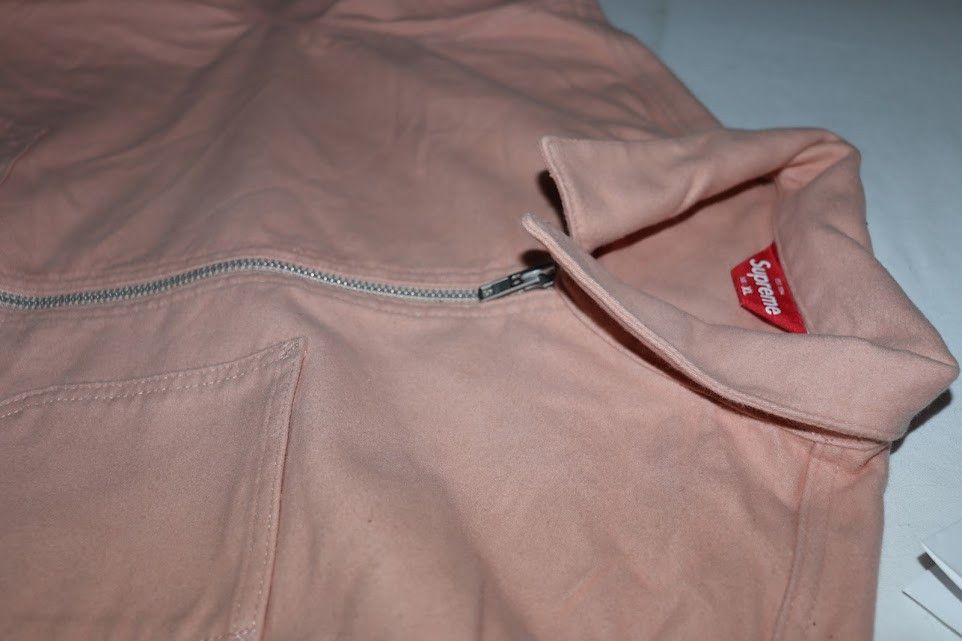 Supreme o1rshd1 Zipper Jacket in Salmon Size US XL / EU 56 / 4 - 10 Thumbnail